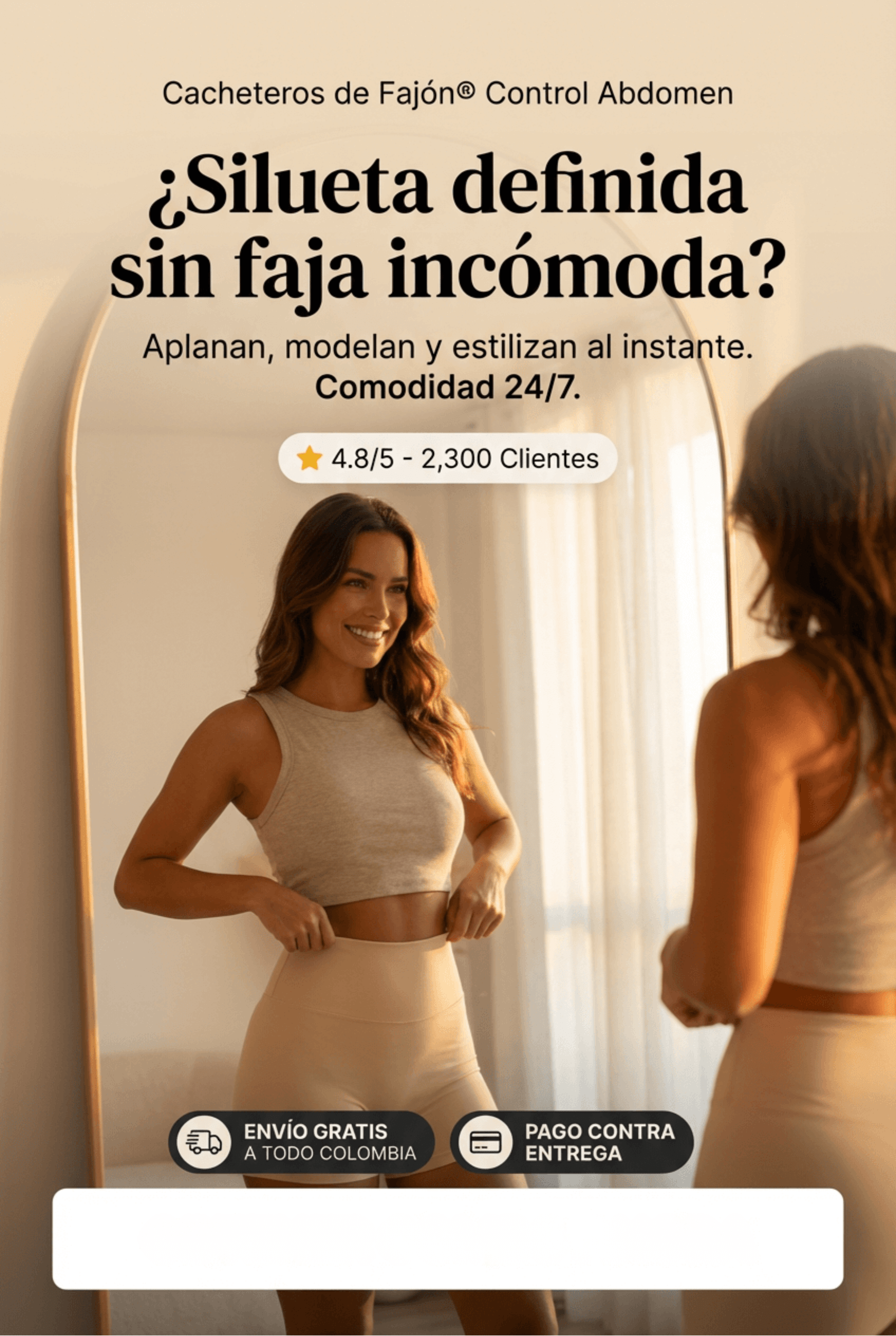Cacheteros de Fajón® - CONTROL ABDOMEN - Dalia Ropa Interior